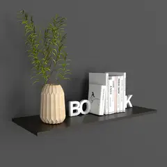 RTA DESIGN - Entrepaño 80x1.5x29 cm Wengue