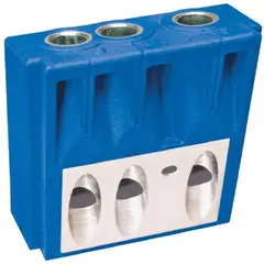 KREG - Bloque de 3 Perforaciones Estándar 9.5 mm 3/8 Pulgadas