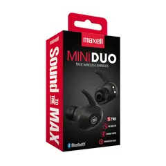 MAXELL - Audifono Bt Mini Duo Tws Earbuds Blk