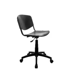 undefined - Silla de escritorio Giratoria Negro Intertrade Plastica