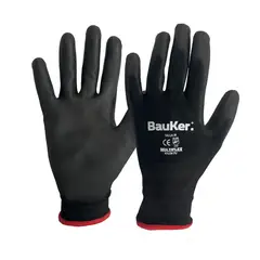 BAUKER - Guante Multiflex Nylon Pu Talla S Redline