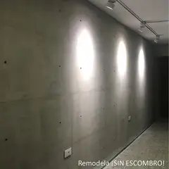ECOCEMENTI - Microcemento Rustic Para Fachadas, Muros Y Pisos En Color Blanco Natural 20 kg