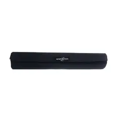 SPORTFITNESS - Almohadilla De Barra Para Cuello Con Velcro De 45 Cm Color Negro
