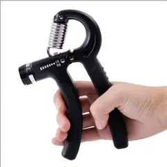 CMARKET - Ejercitador De Antebrazo Grip Graduable Entre 10 Y 40 Kg Color Negro