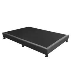 DORMILANDIA - Base Cama Entera 25x100x190 Gris