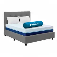 DORMILANDIA - Mega Combo Colchón 160x190 Multisleep Gris