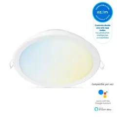 WIZ - Panel Led Redondo Inteligente Wi-Fi Luz Fría Y Cálida Certificado