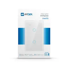 MTEK - Interruptor Doble Inteligente Mek Wifi-App