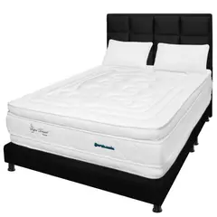 DORMILANDIA - Mega Combo Colchón Doble 140x190 Casata Súper Dream Plus