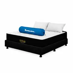 DORMILANDIA - Combo Colchón Semidoble 120x190 Resortado Versalles