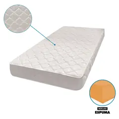 DORMILANDIA - Colchón Sencillo 90x100 Espumado Mulstisleep