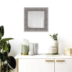 JUST HOME COLLECTION - Espejo Ancho 50.1-60 cm Alto 50.1-60 cm Florencia Plata