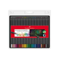FABER-CASTELL - Colores Eco Lápiz x 24 Redondo