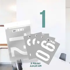 undefined - Stencils Plantillas Kit Números