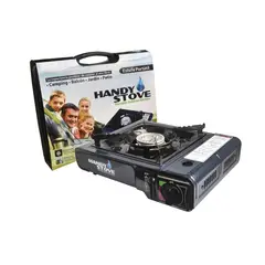 HANDY STOVE - Estufa Para Camping a Gas Portátil Negro