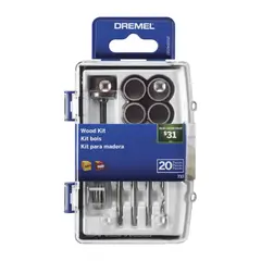 DREMEL - Set de Accesorios Mototool 20 Piezas 733