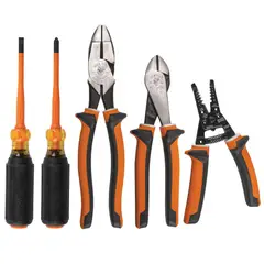 MILWAUKEE - Kit de Herramientas Aisladas 1000 V 5 Pieza Ref 94130 Klein