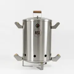 GENERICO - Barril Asador Acero Inoxidable Max 85x65 cm