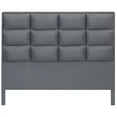 DORMILANDIA - Cabecero para Cama Queen Londres Gris