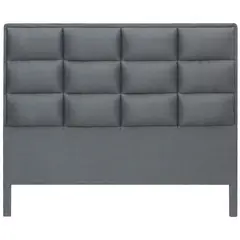 DORMILANDIA - Cabecero para Cama Semidoble Londres Gris