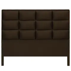 DORMILANDIA - Cabecero para Cama Queen Londres Café