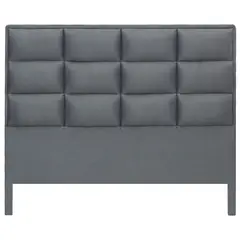DORMILANDIA - Cabecero para Cama Colchones King Londres Gris