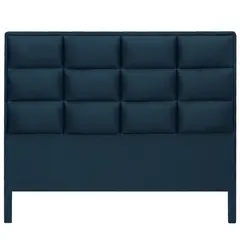 DORMILANDIA - Cabecero para Cama Queen Londres Azul