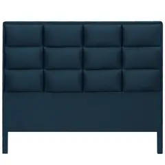 DORMILANDIA - Cabecero para Cama Sencilla Londres Azul