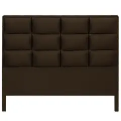 DORMILANDIA - Cabecero para Cama Colchones King Londres Café