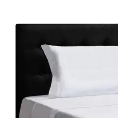 DORMILANDIA - Juego De Sábanas Embozada Sencilla 100X190 Blanco
