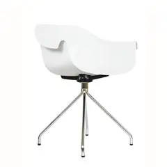EKONOMODO COLOMBIA - Silla Lizy Cromada 42X49X77 Blanco