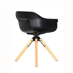 EKONOMODO COLOMBIA - Silla Lizy Giratoria 42X49X77 Negro