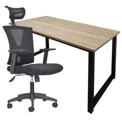 EKONOMODO COLOMBIA - Escritorio Industry + Silla Turmalina Pres Khaki