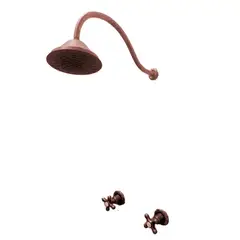 STYLOS EN BRONCE - Grifería De Ducha Mezclador De 8pulg Consumo 8.3 l/min