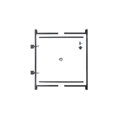GENERICO - Kit de Marco Ajustable Adjust A Gate con Recubrimiento en Polvo