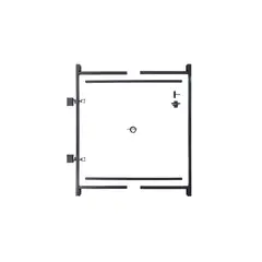 GENERICO - Kit de Marco Ajustable Adjust A Gate con Estructura de Acero Reforzado