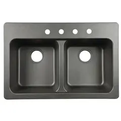 GENERICO - Lavaplatos Tecnonita 50,8 X30,48 X88,9 Cm Gris Oscuro