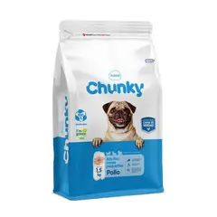 CHUNKY - Comida Seca Para Perro Adulto Raza Pequeña Nuggets De Pollo 1.5kg