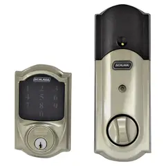 SCHLAGE LOCK - Cerrojo Digital 2- 3/8 Pulg Niquel Satinado