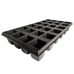 PLASTIKA - Bandeja de 24 Cavidades x 5Unids