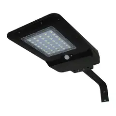 ILUMAX - Luminaria Led Solar 15w Con Sensor Luz Fria