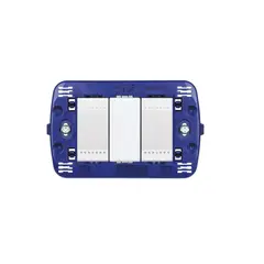 BTICINO - Interruptor Doble L/P Liv Ligth Blanco