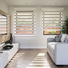 JUST HOME COLLECTION - Set de 2 Persiana Elegance Linen 80x165 cm