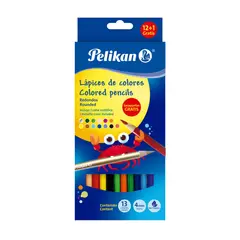 PELIKAN - Colores Largos (4mm) Caja X 12 Und
