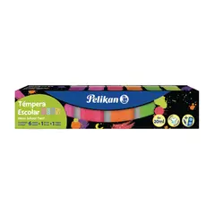 PELIKAN - Tempera Neon 20 Ml X 6 Und Surtidos