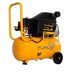 FURIUS - Compresor Aire Directo Horizontal-25L-2.0HP