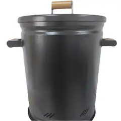 PARADOX - Barril Asador Acero Inoxidable pequeño 60x40 Cm