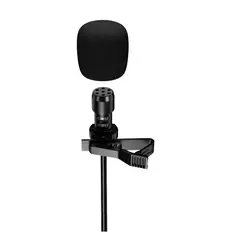 VTA PLUS - Micrófono De Solapa 3.5Mm Con Cable Para Celular