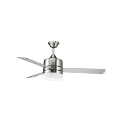 undefined - Ventilador Techo Ilma 2 Luces 3 Aspas Niquel