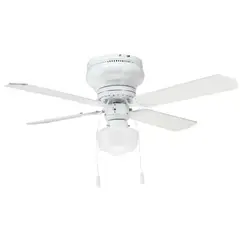 undefined - Ventilador Techo Ismay 1 Luz 4 Aspas Blanco